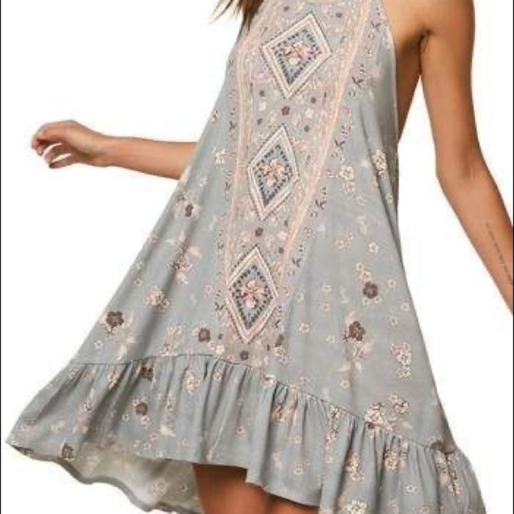 O’Neill Halter Dress - Beachy - Floral - Paisley
